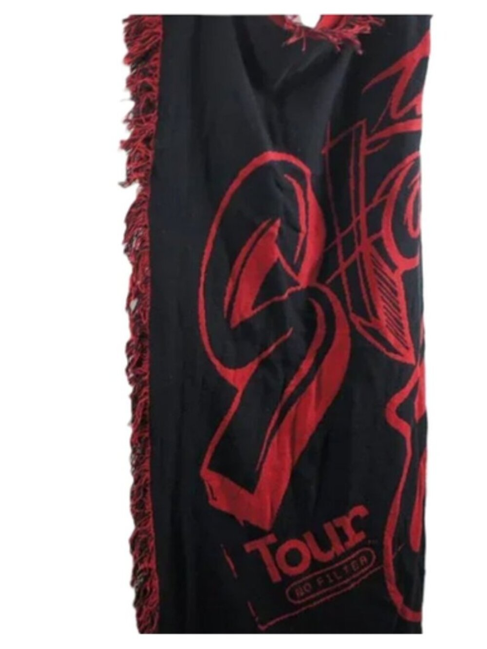 Rolling Stones No Filter Concert Tour Throw Blanket